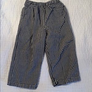 18 month checkered pants
